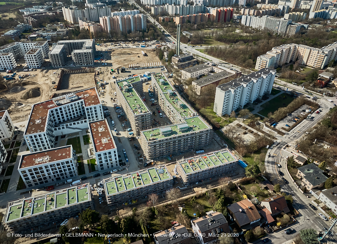 22.03.2023 - Baustele und Wohnanlage Alexisquartier 22.03.2023 - Baustele und Wohnanlage Alexisquartier